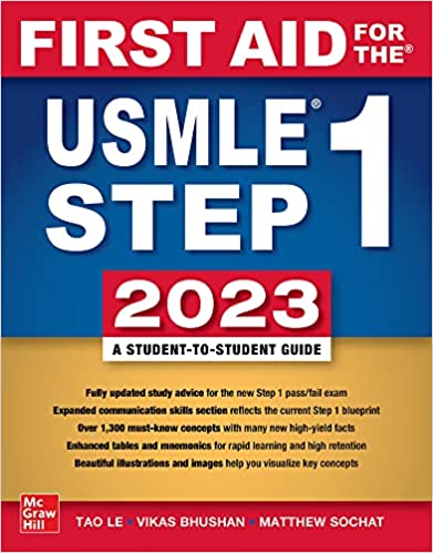First Aid for the USMLE Step 1 2023, Thirty Third Edition 33rd Edition - آزمون های امریکا Step 1